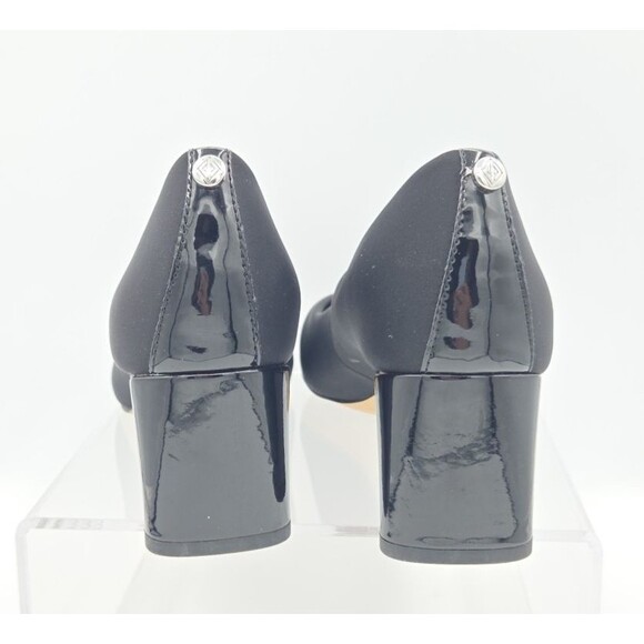 Donald Pliner Black Women's Size 8.5 Block Heel Square Toe  Audrey  EUC - Picture 6 of 8